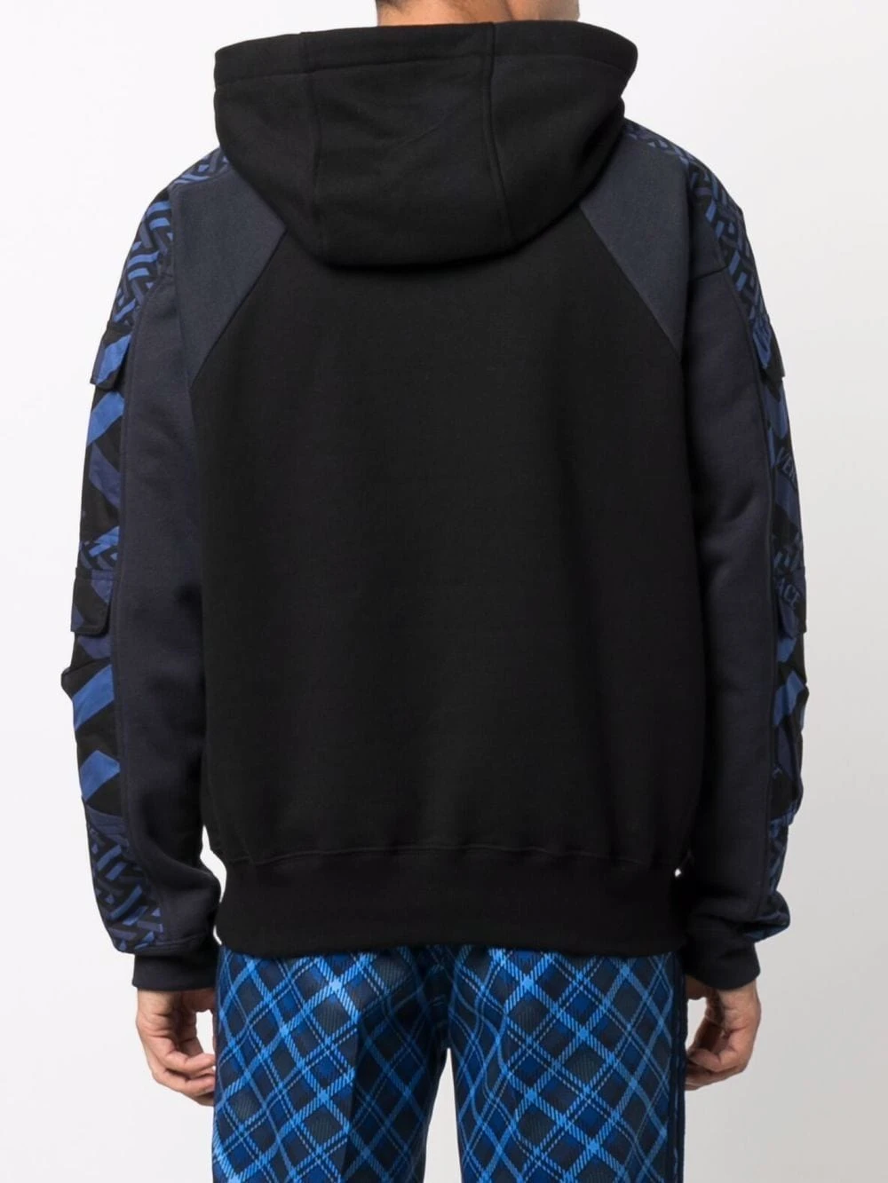 Plus Bas Prix De Vente Versace Hoodie à logo brodé hoodies homme 6 Versace hoodie à logo brodé