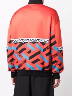 Versace veste de sport à imprimé La Greca