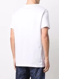 Versace t-shirt en coton à logo imprimé