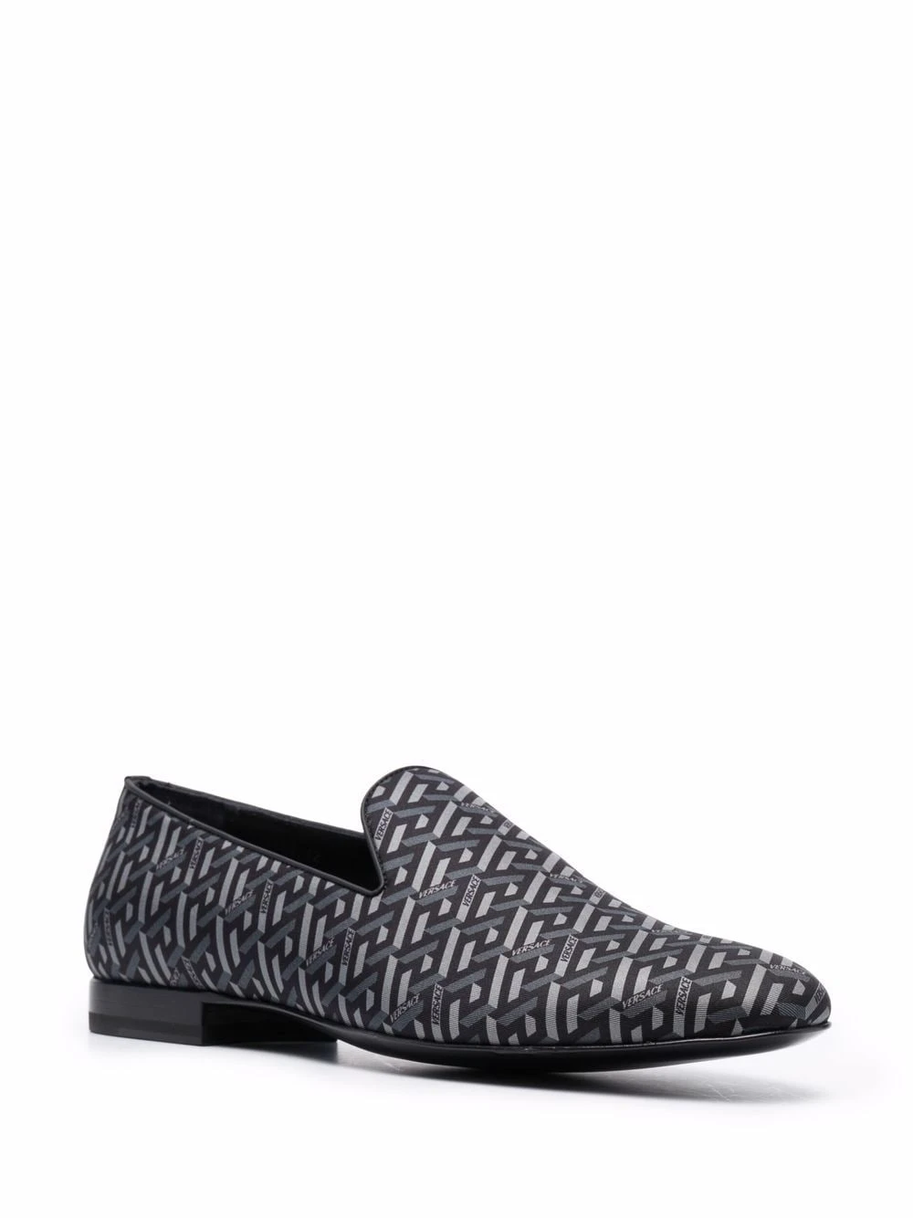 Versace Prix Favorable Mocassins La Grega en jacquard homme 4 Versace mocassins La Grega en jacquard