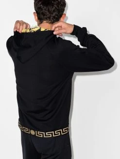 Versace veste zippée à motif Barocco