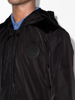 Versace veste légère à bande Greca