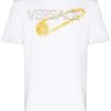 Versace t-shirt Safety Pin à logo imprimé