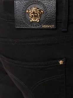 Versace jean Medusa droit à plaque logo