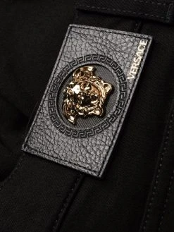 Versace jean Medusa droit à plaque logo