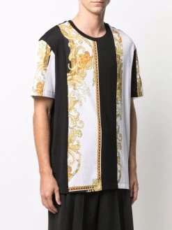 Versace t-shirt à imprimé baroque