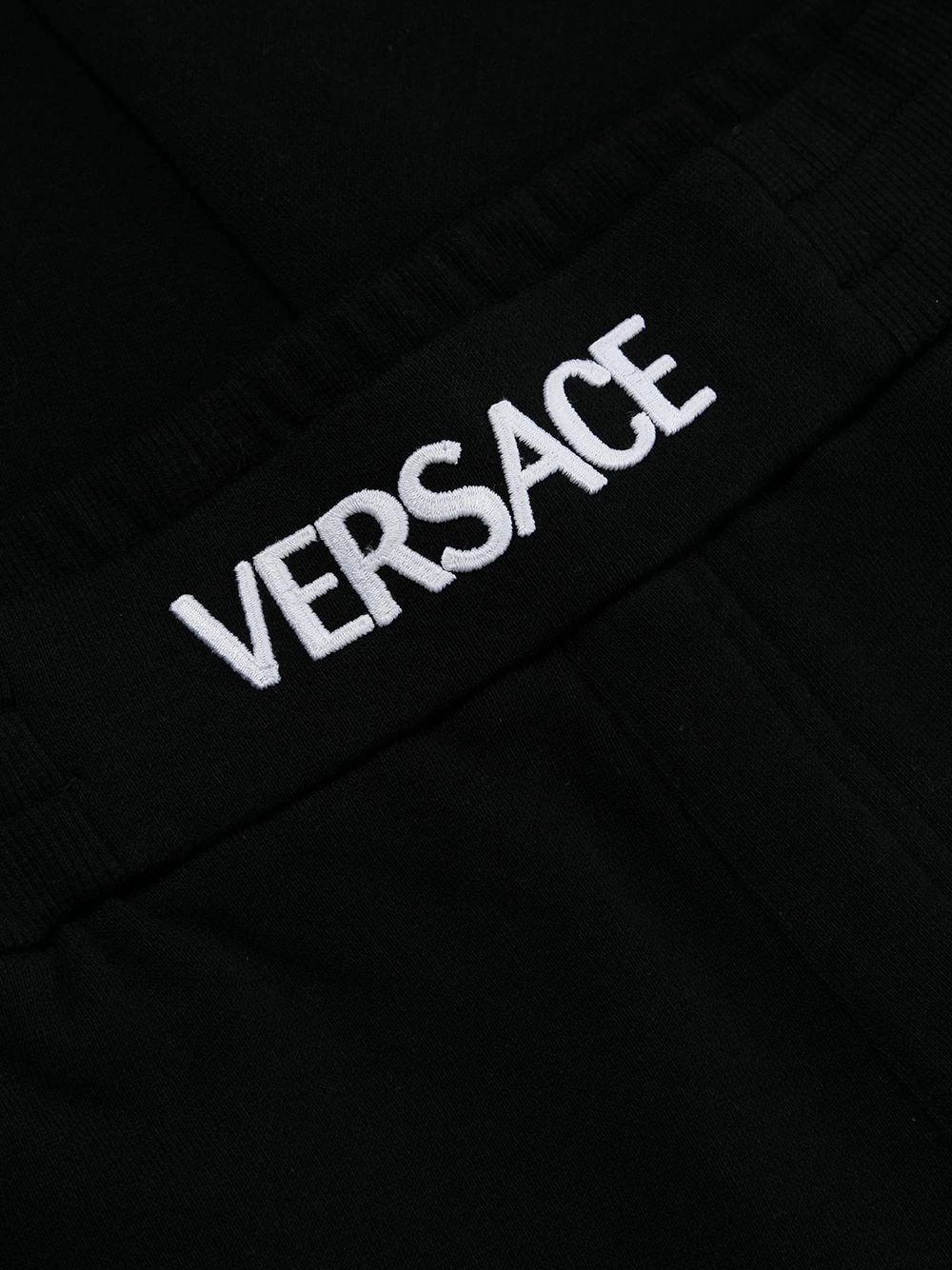 Versace Pantalon de jogging à taille à logo Prix Gelé pantalons de survêtement homme 9 Versace pantalon de jogging à taille à logo