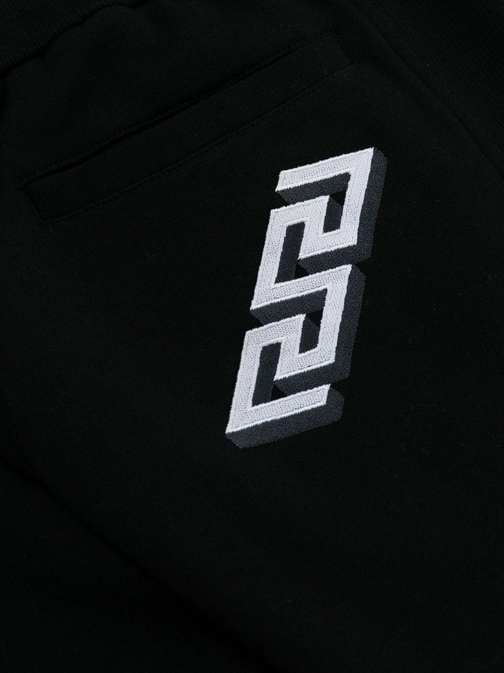 Versace Pantalon de jogging à taille à logo Prix Gelé pantalons de survêtement homme 8 Versace pantalon de jogging à taille à logo