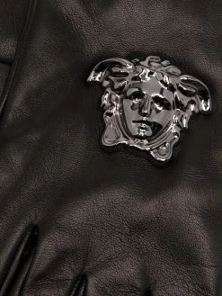 Versace gants La Medusa en cuir