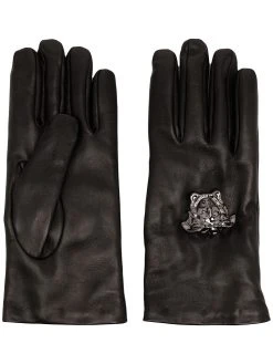 Versace gants La Medusa en cuir