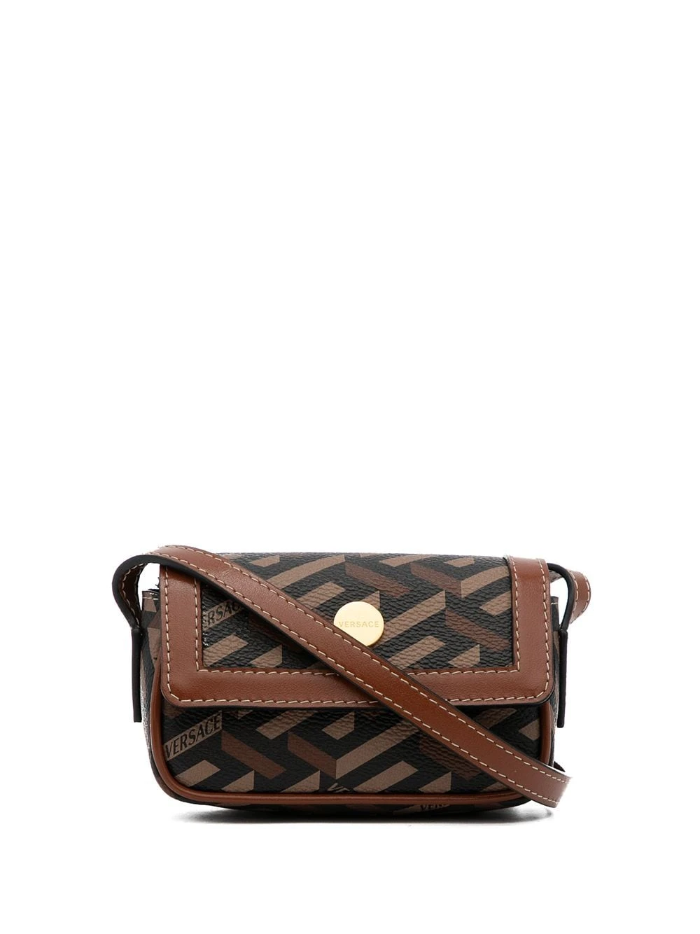 Vendre-Réclame Versace Mini sac La Greca Signature portefeuilles & porte-cartes homme 3 Versace mini sac La Greca Signature