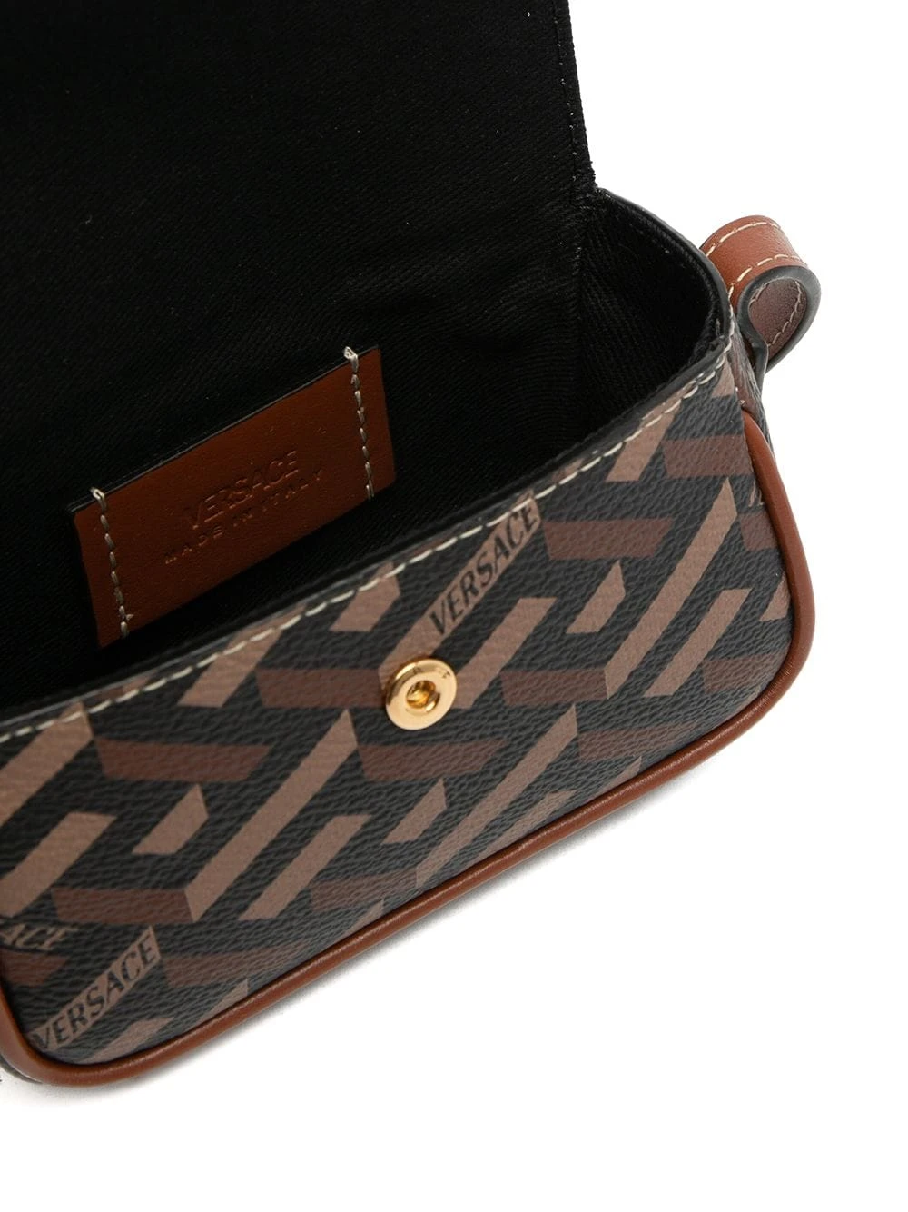 Vendre-Réclame Versace Mini sac La Greca Signature portefeuilles & porte-cartes homme 6 Versace mini sac La Greca Signature