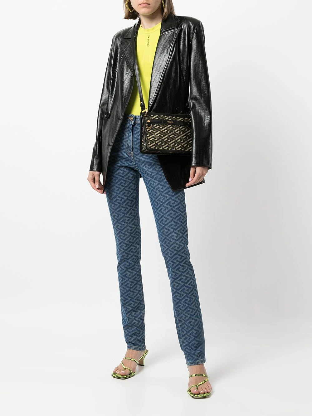 Versace Prix Refroidis Sac à bandoulière La Greca sacs à bandoulière & besaces femme 4 Versace sac à bandoulière La Greca