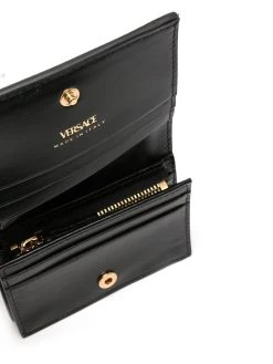 Versace portefeuille à imprimé La Greca