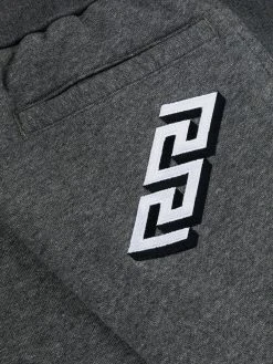 Versace pantalon de jogging à taille à logo