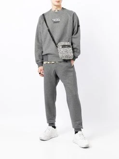 Versace sweat à logo brodé