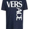 Versace t-shirt à logo imprimé