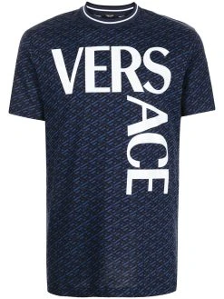 Versace t-shirt à logo imprimé
