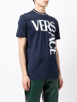 Versace t-shirt à logo imprimé