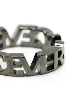 Versace bague à logo