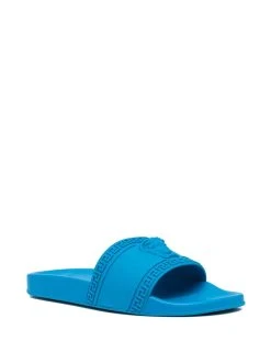 Versace claquettes Medusa embossées