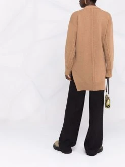 Versace cardigan ajouré à boutons Medusa