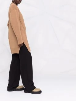 Versace cardigan ajouré à boutons Medusa