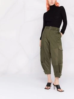 Versace pull à col roulé en laine vierge