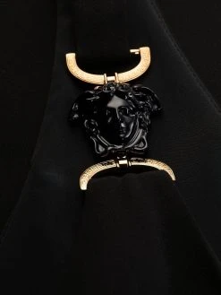 Versace robe longue à bretelles Medusa