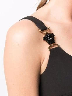 Versace robe longue à bretelles Medusa