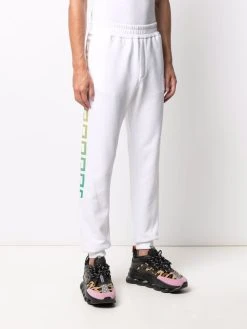Versace pantalon de jogging à détail Greca