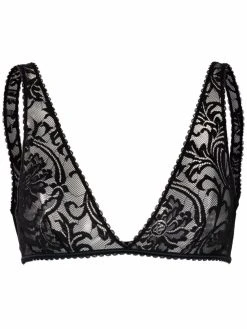 Versace brassière en dentelle Barocco