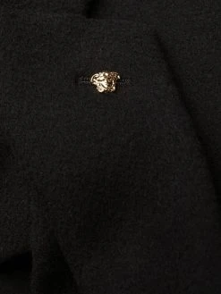 Versace manteau à simple boutonnage