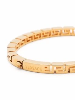 Versace bracelet à détail Greca