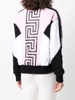 Versace pull à motif Greca