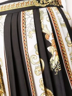Versace jupe Medusa Renaissance plissée