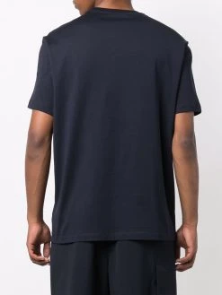 Versace t-shirt à logo brodé