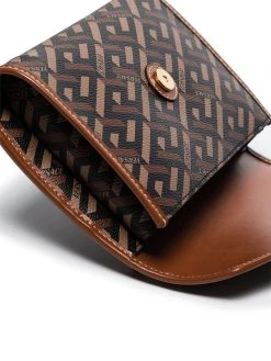 Versace portefeuille à motif Greca