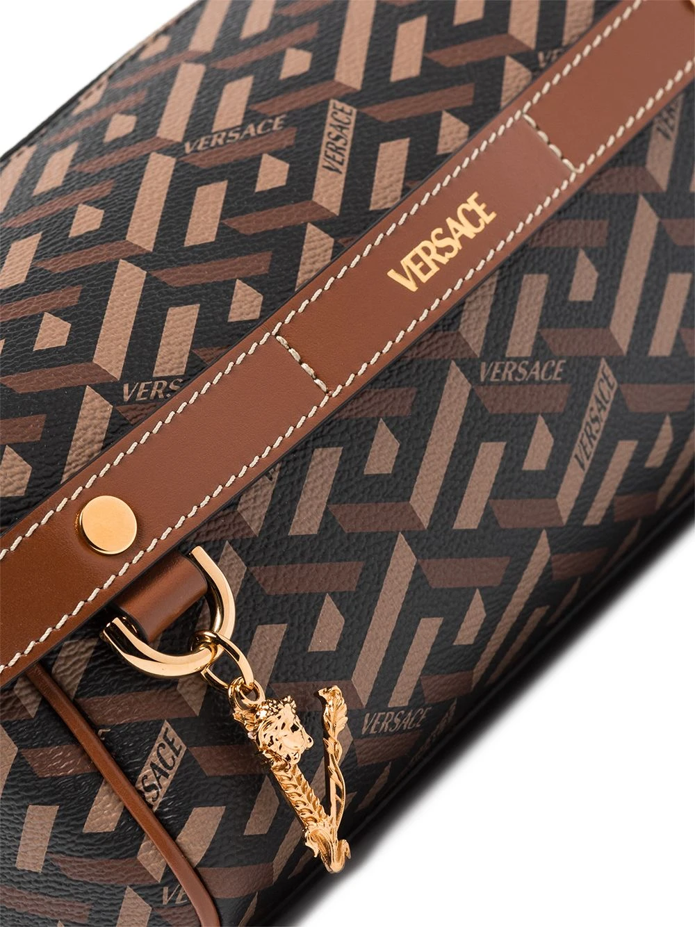 Promos Versace Sac à bandoulière à motif Greca sacs porté épaule femme 7 Versace sac à bandoulière à motif Greca