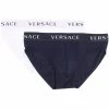 Versace lot de deux slips à bande logo
