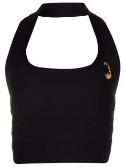 Versace haut à dos-nu