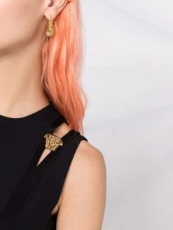 Versace robe courte Medusa à découpe