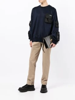 Versace pantalon chino à motif Medusa