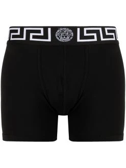 Versace boxer à logo brodé