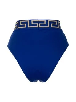Versace bas de bikini Greca à taille élastiquée