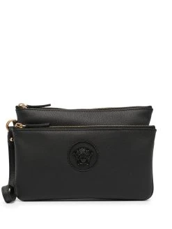 Versace pochette La Medusa zippée