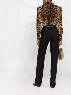 Versace pantalon à coupe droite