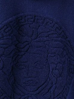 Versace hoodie zippé à manches longues