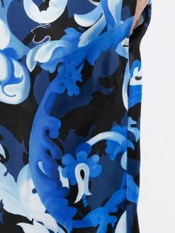 Versace bermuda à imprimé baroque