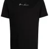 Versace t-shirt à logo brodé